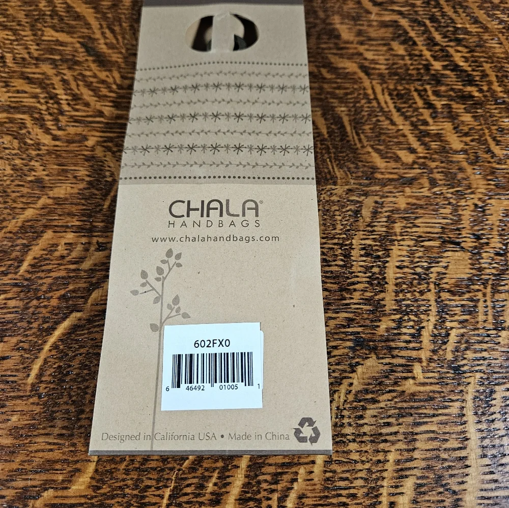 Chala Fox and Flower Keychain Metal Charming Keychain NWT
